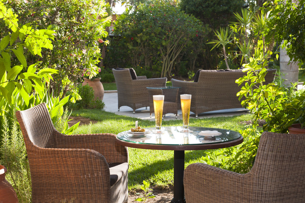 Hipotels Barrosa Palace & Spa Chiclana de la Frontera Bagian luar foto The garden